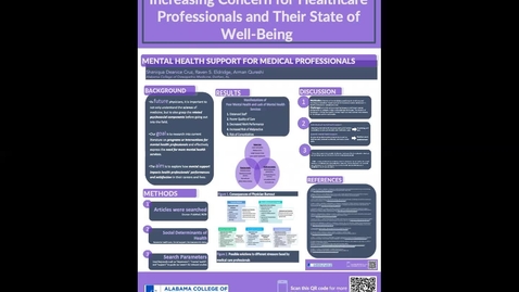 Thumbnail for entry Mental Health Support for Medical Professionals