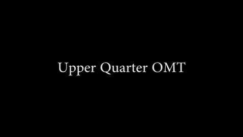 Thumbnail for entry Upper Quarter OMT