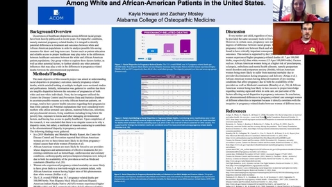Thumbnail for Evaluating Racial Disparities in Pregnancy Outcomes, Namely Pregnancy-Related Deaths, Among White and African-American Patients in the United States 