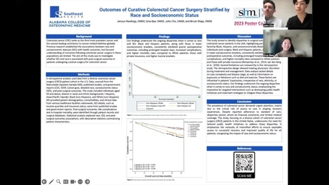 Thumbnail for entry Outcomes of Curative Colorectal Cancer Surgery Stratified by Race and Socioeconomic Status