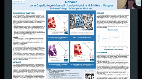 Thumbnail for entry Food Deserts' Impact on the Prevalence of Heart Disease in Alabama