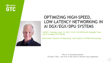 Optimizing High-Speed, Low-Latency Networking Hardware for AI DGX/DPU Systems [S32203]