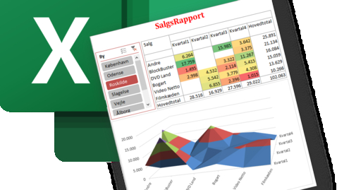 Thumbnail for Excel Pivottabeller – tips og tricks
