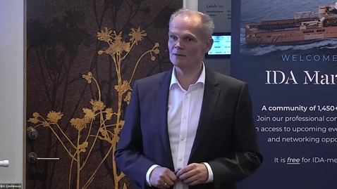 Thumbnail for A shipbuilder´s view. A presentation of current shipbuilding practices and perspectives for the future. By Director Kent Damgaard Karstensens Skibsværft.