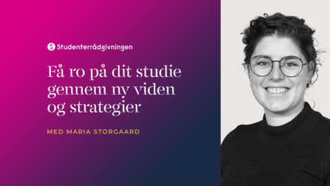 Thumbnail for Få ro på dit studie gennem ny viden og strategier