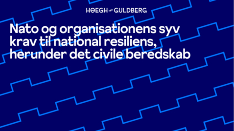 Thumbnail for Nato og organisationens syv krav til national resiliens, herunder det civile beredskab