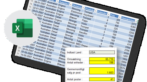 Thumbnail for entry Excel Avanceret datahåndtering