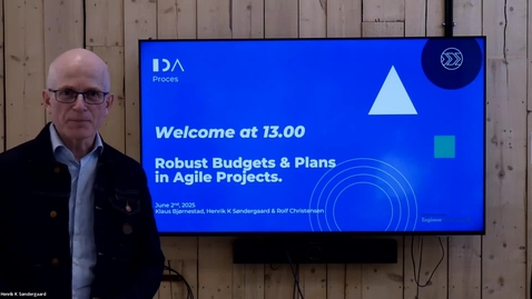 Thumbnail for Quality Assurance of Budgets &amp; Plans Introduction by Senior Consultant Henrik K Søndergaard