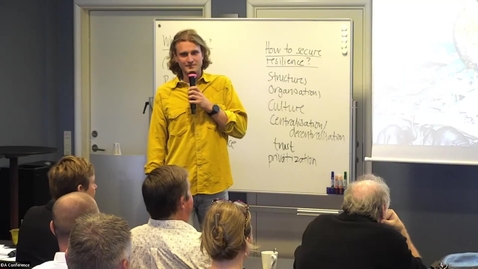 Thumbnail for Why should extinction of nature and animals be an integrated part of a ministry of preparedness? with Alexander Holm