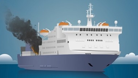 Thumbnail for entry Electric Vehicle Fire Safety at Sea - ELBAS, LASH FIRE