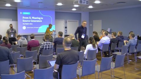 Thumbnail for From IL Weaving to Source Generators, the Realm story v/Ferdinando Papale, MongoDB