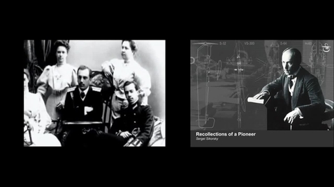 Thumbnail for Historisk foredrag med Sergei Sikorsky, søn af Sikorskys grundlægger Igor Sikorsky