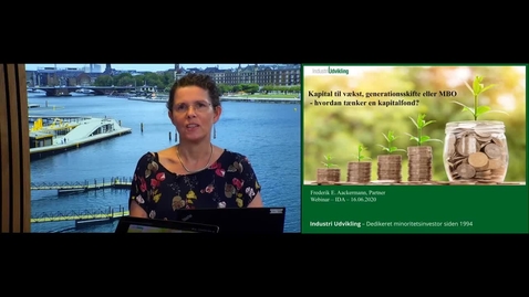 Thumbnail for Kapital til vækst, generationsskifte eller MBO - hvordan tænker en kapitalfond?