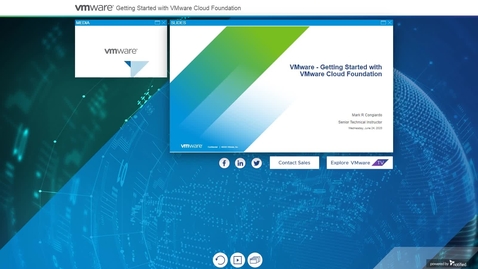 Thumbnail for entry Getting Started with VMware Cloud Foundation