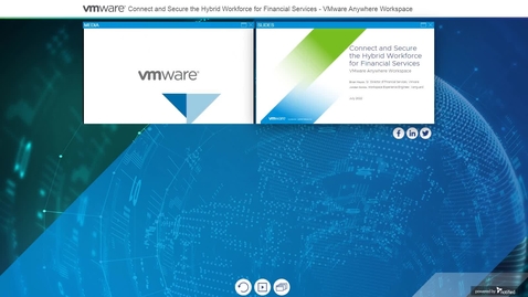 Thumbnail for entry Connect and Secure the Hybrid Workforce for Financial Services - VMware Embrace Anywhere Workspace