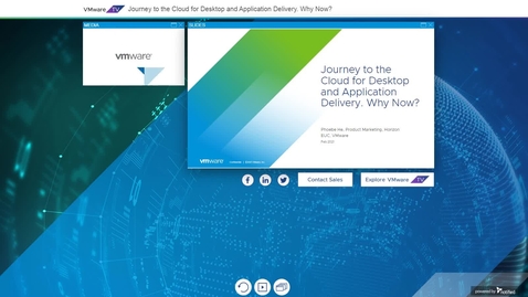 Thumbnail for entry Journey to the Cloud for Desktop and Application Delivery. Why Now