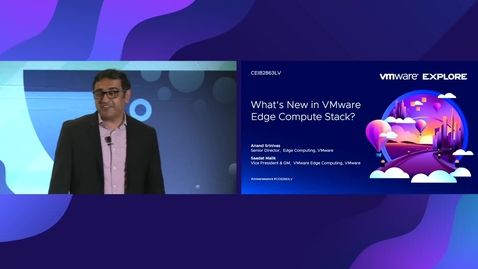 Thumbnail for entry What’s New in Edge Compute Stack? VMware Explore 2023