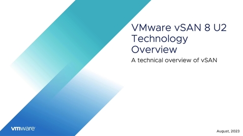 Thumbnail for entry VMware vSAN Technology Overview