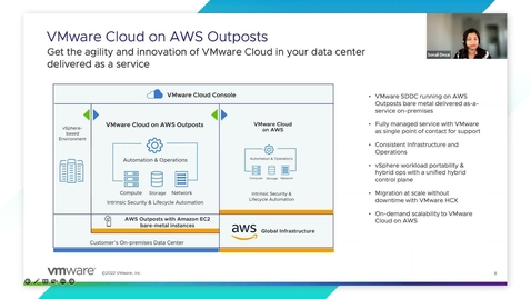 Thumbnail for entry Top Latest Things to Know About VMware Cloud on AWS Outposts