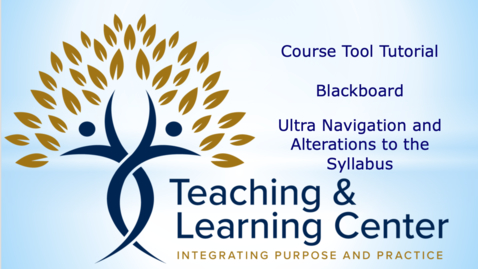 Thumbnail for Ultra Navigation and Alterations to the Syllabus
