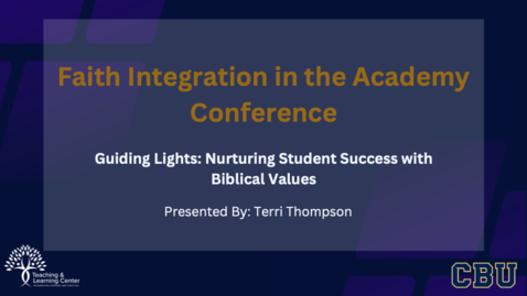 Thumbnail for Guiding Lights: Nurturing Student Success with Biblical Values - by Terri Thompson