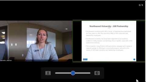Thumbnail for DeVos Graduate School of Management GM Webinar November 14, 2018