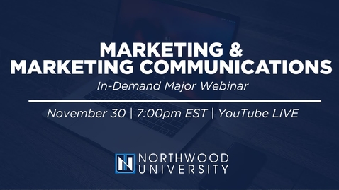 Thumbnail for Marketing &amp; Marketing Communications Webinar | In-Demand Majors