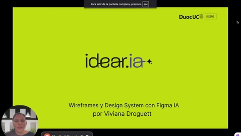 Miniatura para Creación de Wireframes y Design System con IA en Figma