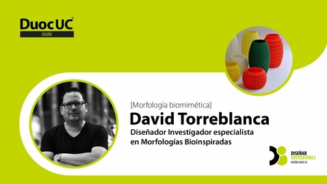 Miniatura para [Diseñar Sustentable] Morfología Biomimética - David Torreblanca