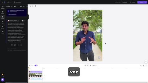 Miniatura para ¿Cómo crear videos con una inteligencia artificial?