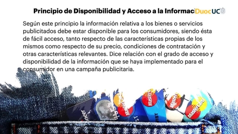 Miniatura para Principales normas de Protección al Consumidor en Materia Publicitaria