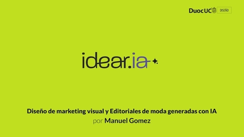 Miniatura para Manuel Gomez: Editoriales de moda IA