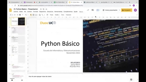Miniatura para Sesión 1_Programación_Python Básico_Jazna Meza_Ricardo Pino_(112021)