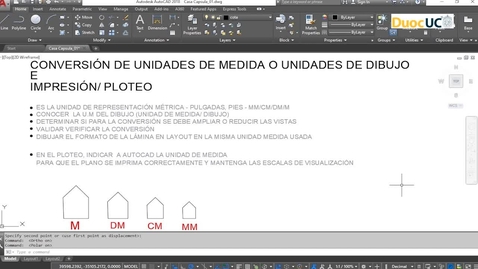 Miniatura para Planimetría impresa para diferentes unidades de dibujo o medida (UM)