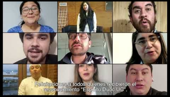 Reconocidos Espíritu Duoc UC 2020 - Duoc UC