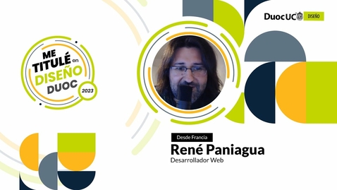 Miniatura para [Me Titulé en Duoc] René Paniagua - Desarrollador Web