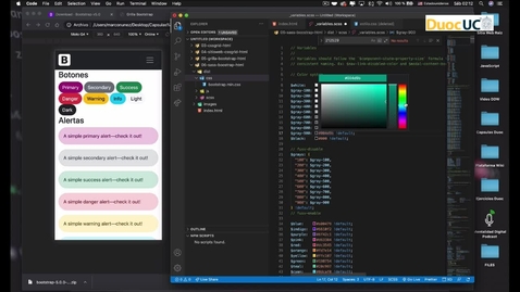 Miniatura para Uso de SaSS con Bootstrap