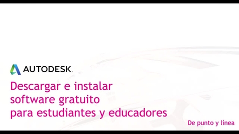 Thumbnail for Descargar e Instalar Autodesk con Licencia Educacional 2020 / Juan yusta