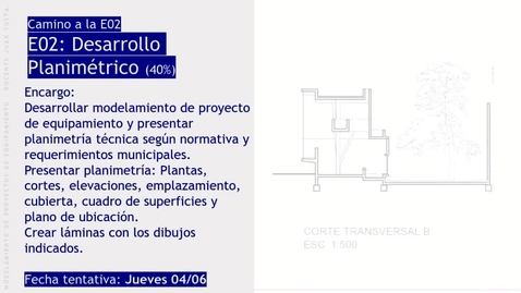 Miniatura para Equipamiento: Retroalimentación E01 e Indicaciones