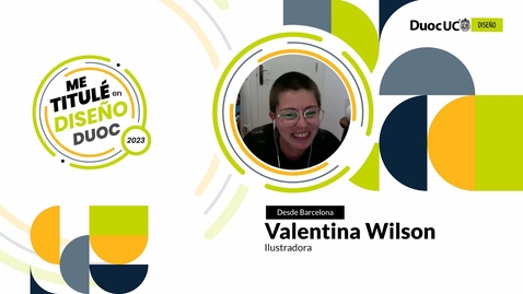 Miniatura para [Me Titulé en Duoc] Valentina Wilson - Ilustradora
