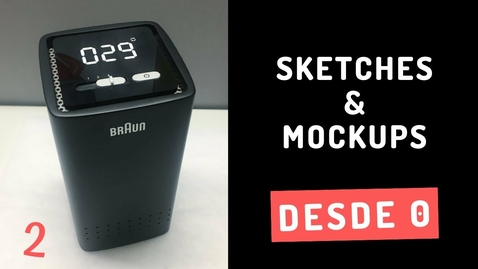 Miniatura para DISEÑO INDUSTRIAL | PROYECTO: Sketches, mockups | PARTE 2 | Diseñando en Suecia