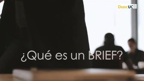 Miniatura para ¿Qué es un Brief?