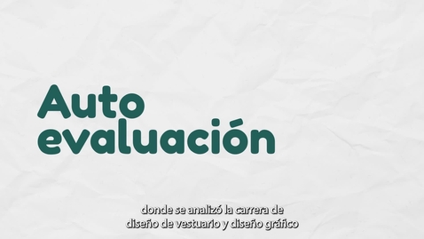 Thumbnail for Proceso de Evaluación de Carreras, Escuela de Diseño, Año 2024