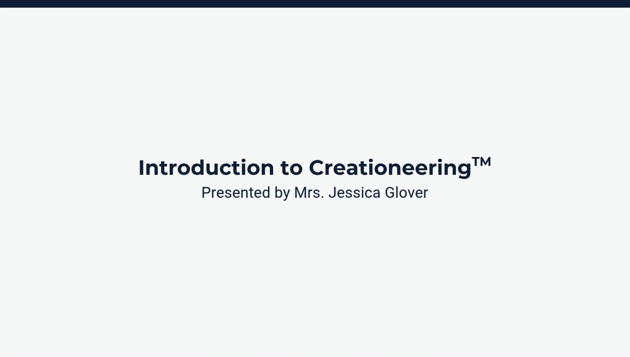 Introduction to Creationeering