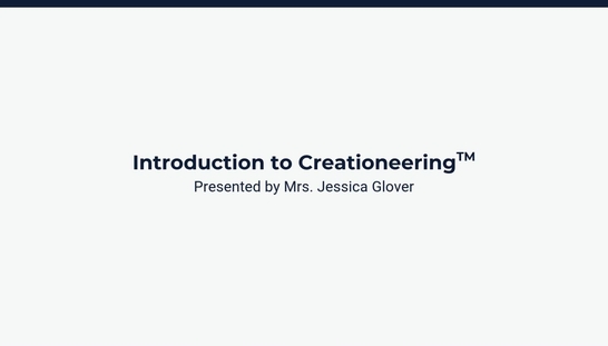 Introduction to Creationeering