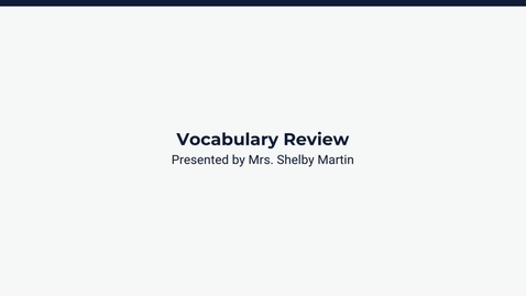 Thumbnail for Lesson 4: Rhyming Words and Poems Review