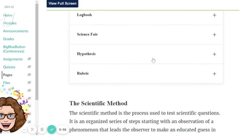 Thumbnail for 0800, 6.20.F and 6.21.M Introduction to the Science Fair Project