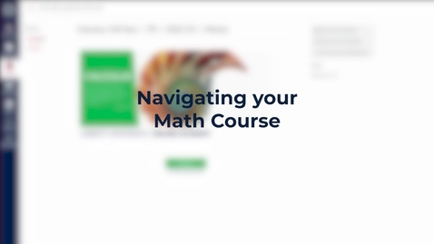 Thumbnail for Navigating Your Math Course (Calculus) (TR)