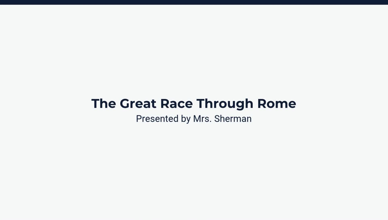 Lesson 3: Ancient Rome's Geography: Mountains