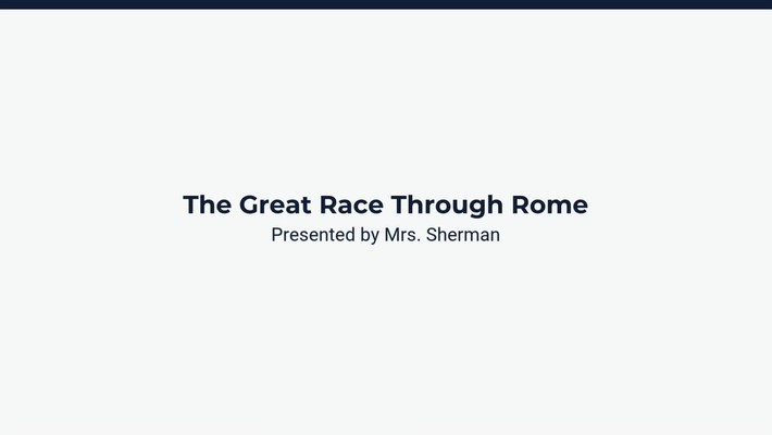 Lesson 3: Ancient Rome's Geography: Mountains